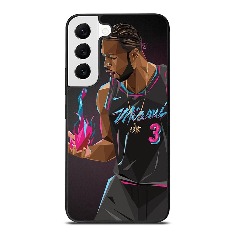 DWYANE WADE MIAMI HEAT ART Samsung Galaxy S22 Case