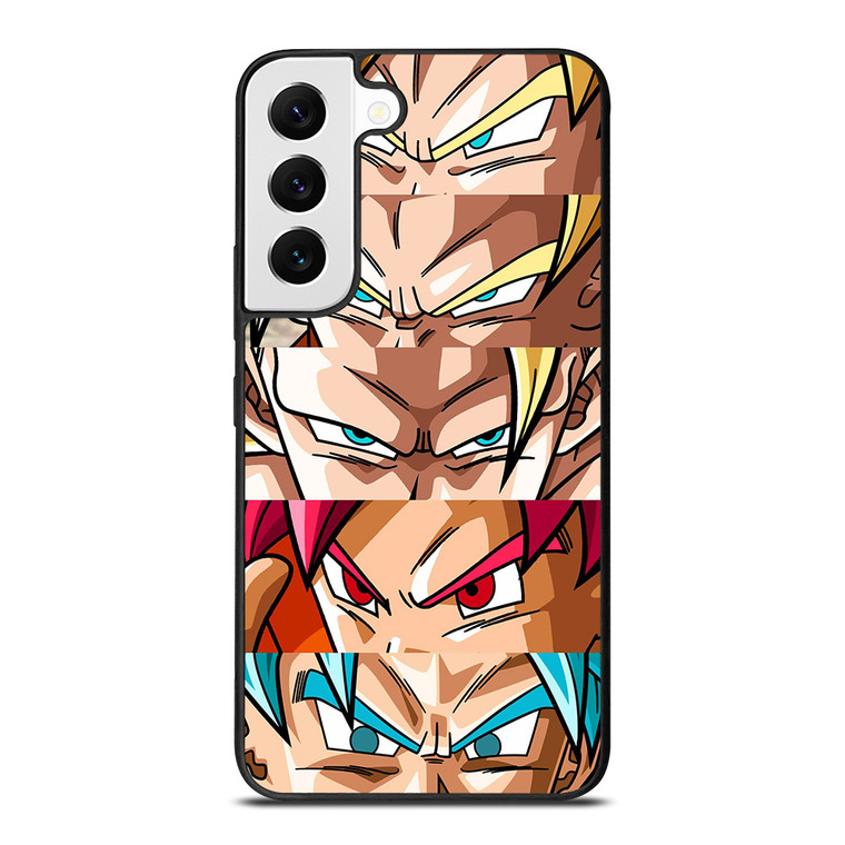 GOKU DRAGON BALL EYE COLLAGE Samsung Galaxy S22 Case