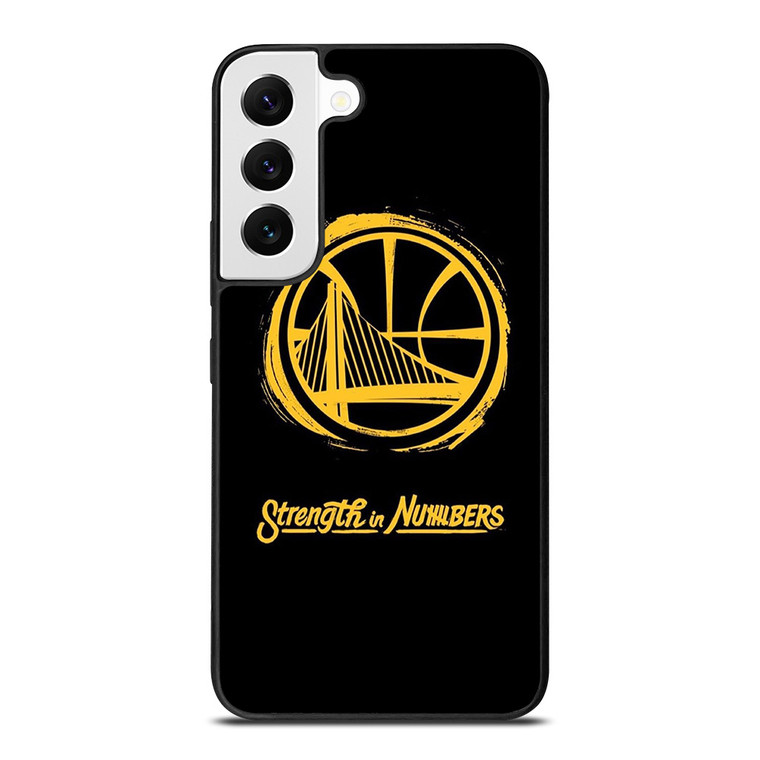 GOLDEN STATE WARRIORS LOGO STRENGTH IN NUMBERS Samsung Galaxy S22 Case
