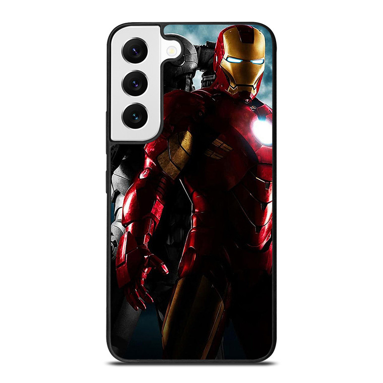 IRON MAN BLACK RED Samsung Galaxy S22 Case