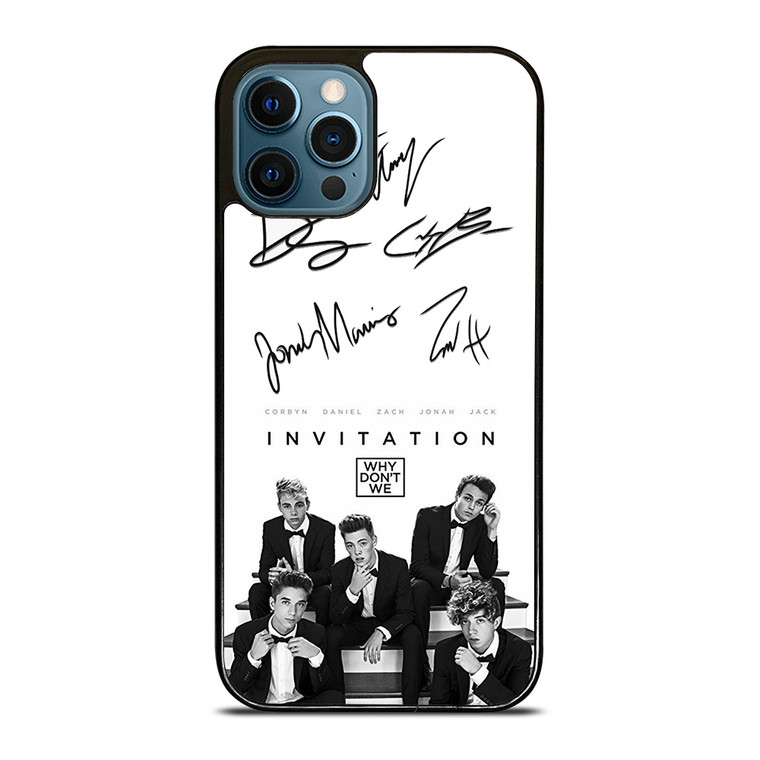 WHY DON'T WE SIGNATURE 2 iPhone 12 Pro Max Case