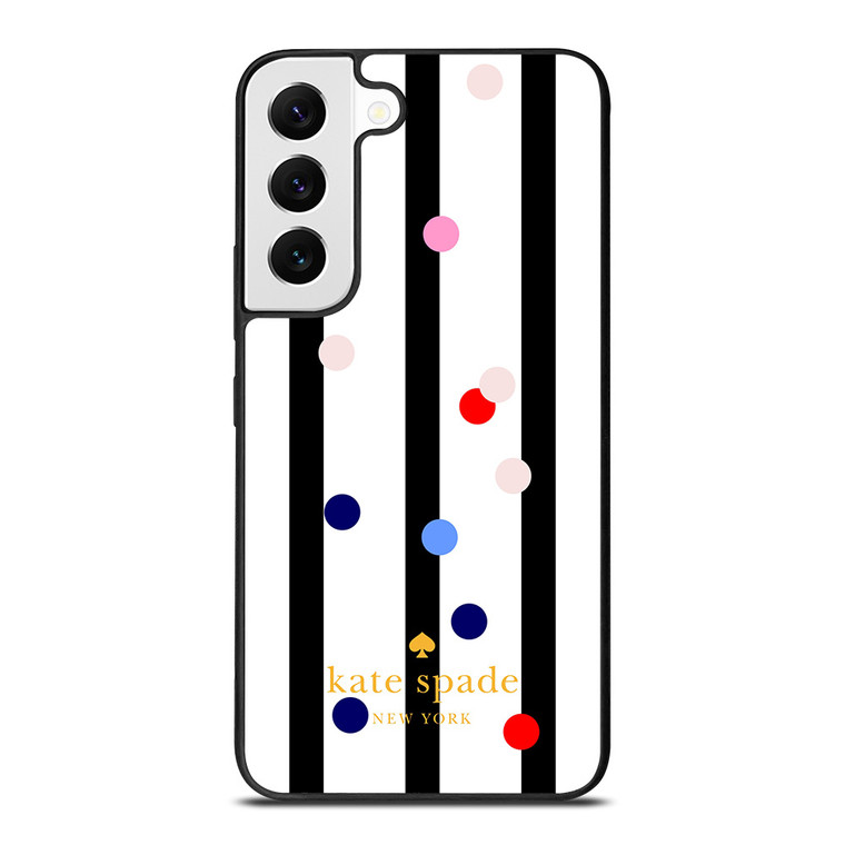 KATE SPADE STRIPE POLKADOTS Samsung Galaxy S22 Case