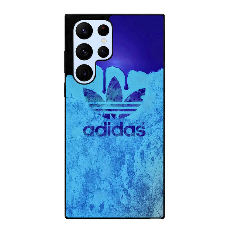 ADIDAS LOGO BLUE LIQUID Samsung Galaxy S22 Ultra Case