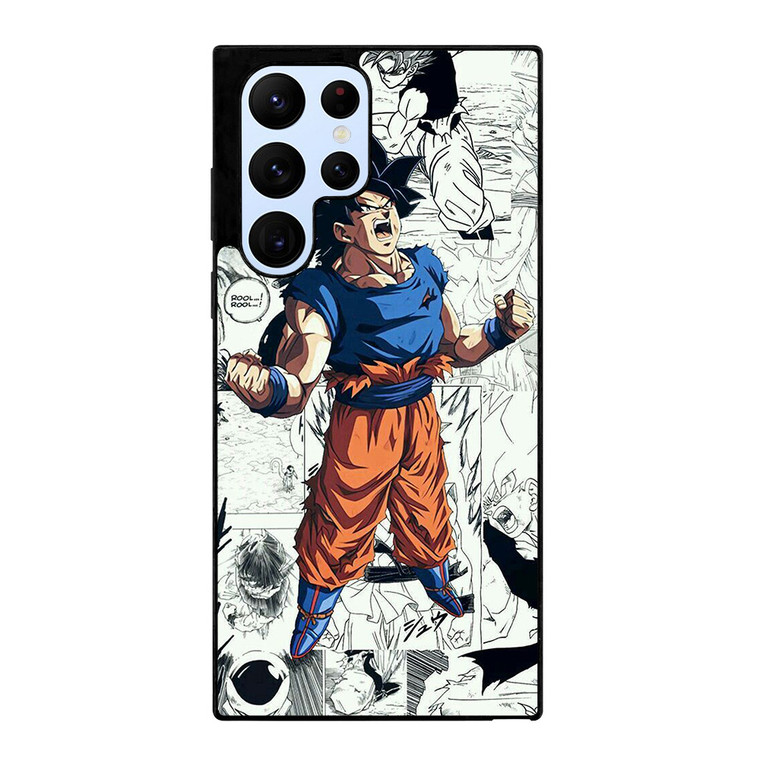 ANIME DRAGONBALL SUPER SAIYA SON GOKU COMIC Samsung Galaxy S22 Ultra Case