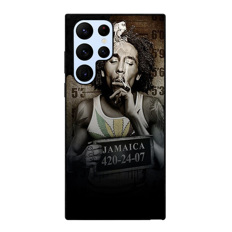 BOB MARLEY JAMAICAN MARIJUANA Samsung Galaxy S22 Ultra Case
