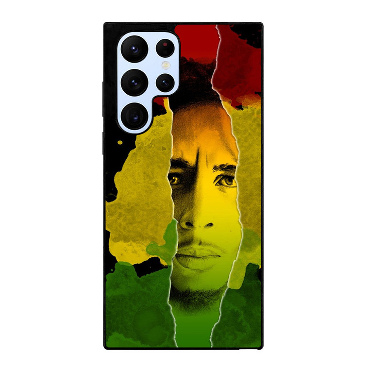 BOB MARLEY REGGAE PAPER ART Samsung Galaxy S22 Ultra Case