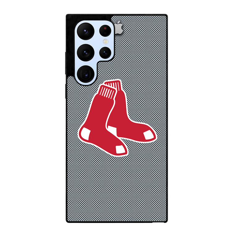 BOSTON RED SOX APPLE LOGO Samsung Galaxy S22 Ultra Case