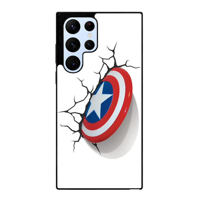 CAPTAIN AMERICA SHIELD 3D Samsung Galaxy S22 Ultra Case