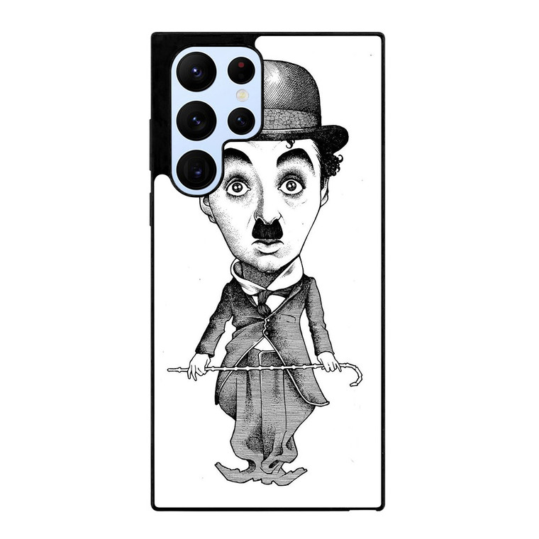 CHARLIE CHAPLIN CARTOON Samsung Galaxy S22 Ultra Case