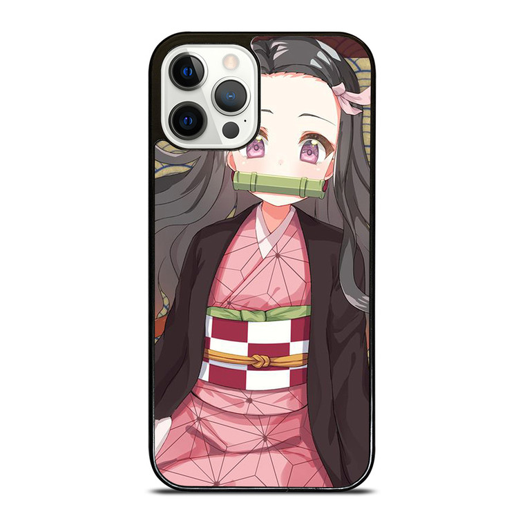 ANIME DEMON SLAYER KIMETSU NO YAIBA CUTE GIRL iPhone 12 Pro Case