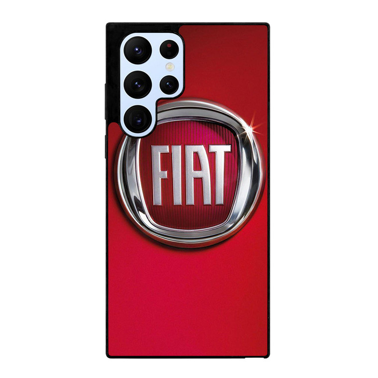 FIAT LOGO RED Samsung Galaxy S22 Ultra Case