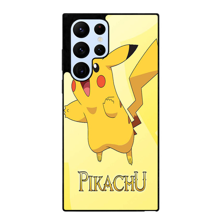 FUNNY CUTE PIKACHU POKEMON Samsung Galaxy S22 Ultra Case