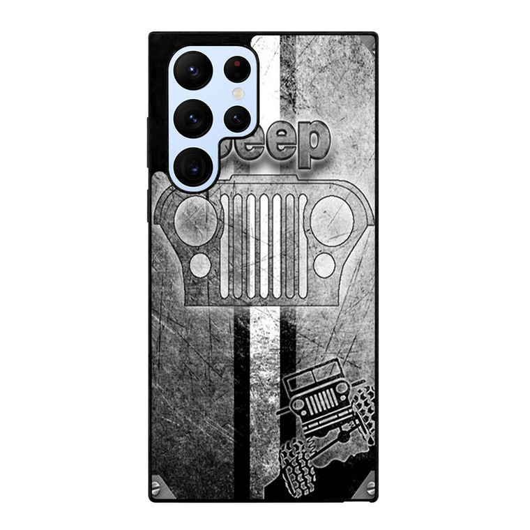 JEEP LOGO SILVER Samsung Galaxy S22 Ultra Case