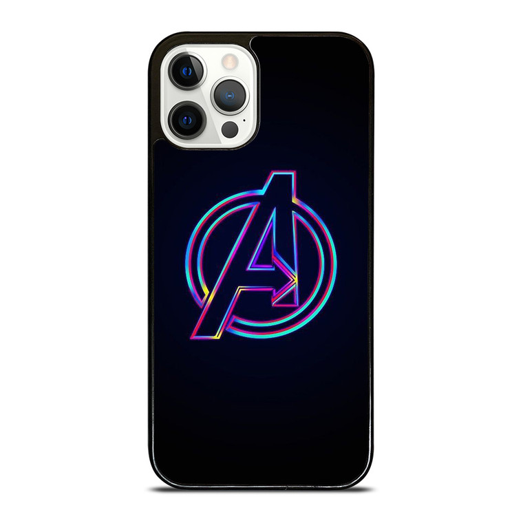 AVENGERS LOGO RAINBOW COLOR iPhone 12 Pro Case