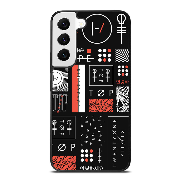TWENTY ONE PILOTS BLURRYFACE ART Samsung Galaxy S22 Ultra Case