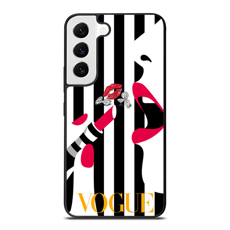VOGUE LOGO LIPSTICK Samsung Galaxy S22 Ultra Case