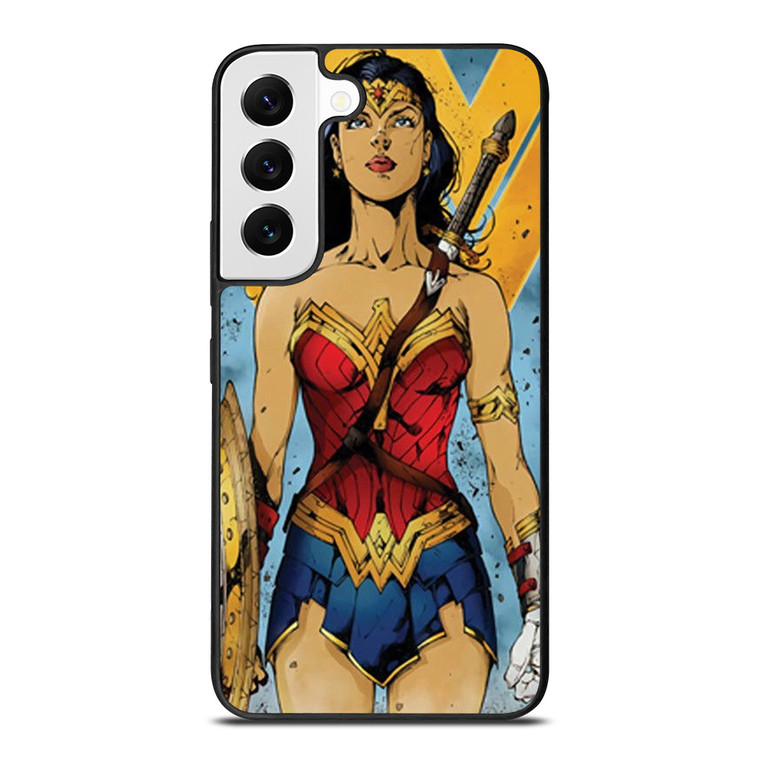 WONDER WOMAN DIANA COMIC Samsung Galaxy S22 Ultra Case