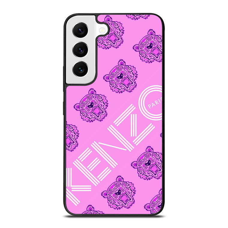 KENZO PARIS VIOLET LOGO Samsung Galaxy S22 Ultra Case