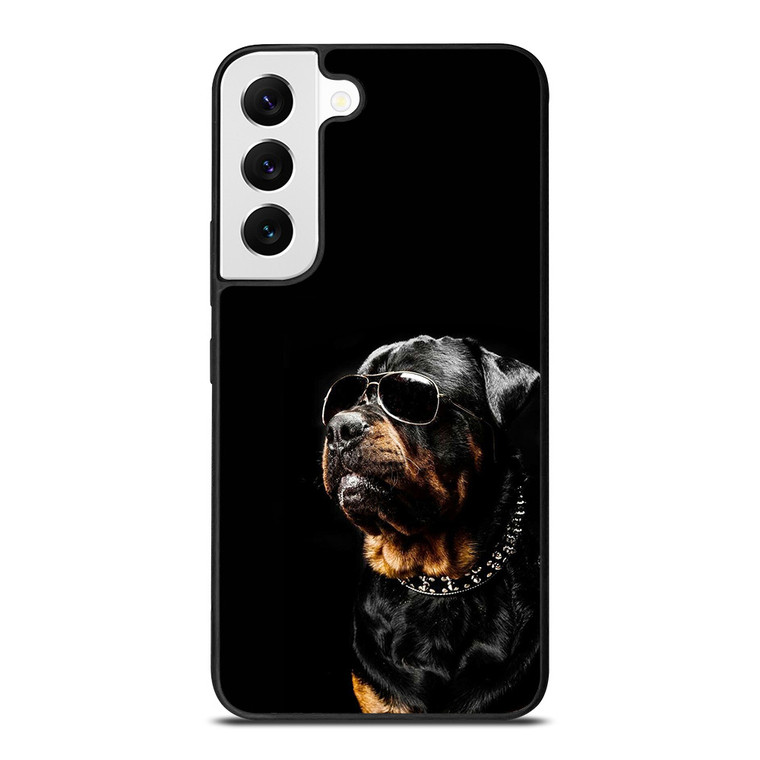 ROTTEILER DOG GLASSES Samsung Galaxy S22 Ultra Case