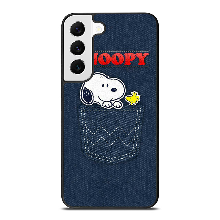 SNOOPY POCKET FRIEND Samsung Galaxy S22 Ultra Case