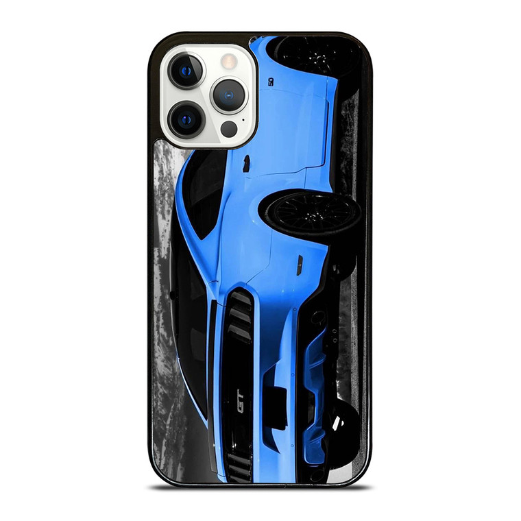 BLUE MUSTANG GT iPhone 12 Pro Case