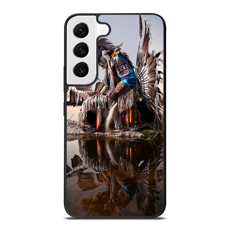 NATIVE AMERICAN INDIAN FEATHERS Samsung Galaxy S22 Ultra Case