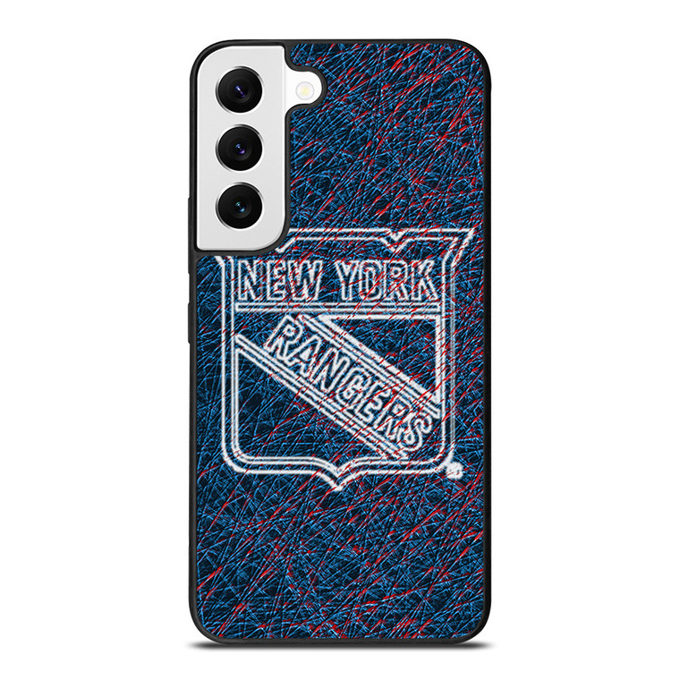 NEW YORK RANGERS ABSTRACT Samsung Galaxy S22 Ultra Case