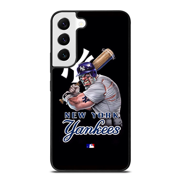 NEW YORK YANKEES BASEBALL MLB LOGO Samsung Galaxy S22 Ultra Case
