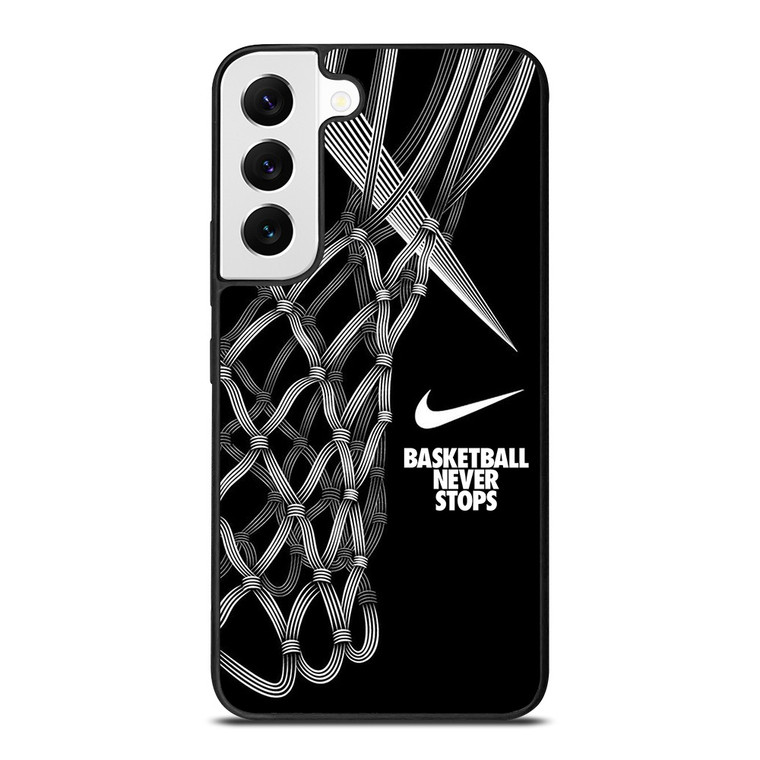 NIKE BASKETBALL NEVER STOPS ART Samsung Galaxy S22 Ultra Case
