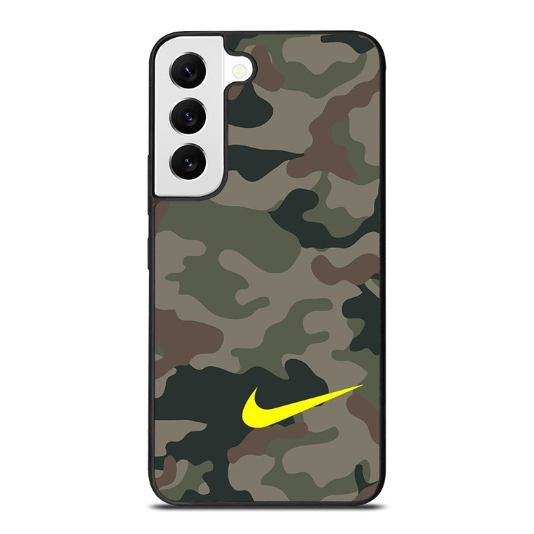 NIKE LOGO CAMO ARMY Samsung Galaxy S22 Ultra Case