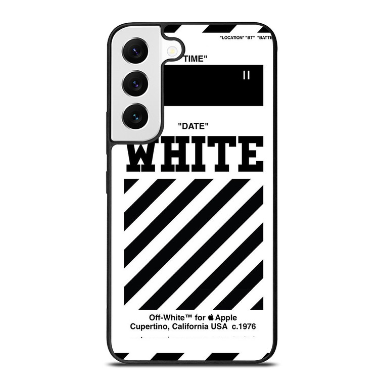 OFF WHITE DATE TIME Samsung Galaxy S22 Ultra Case