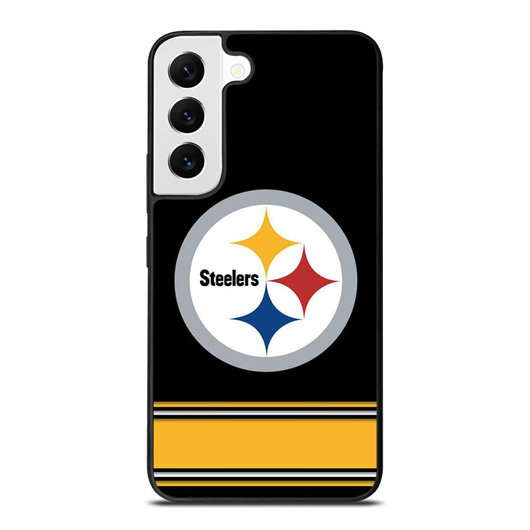 PITTSBURGH STEELERS LOGO STRIPE Samsung Galaxy S22 Ultra Case