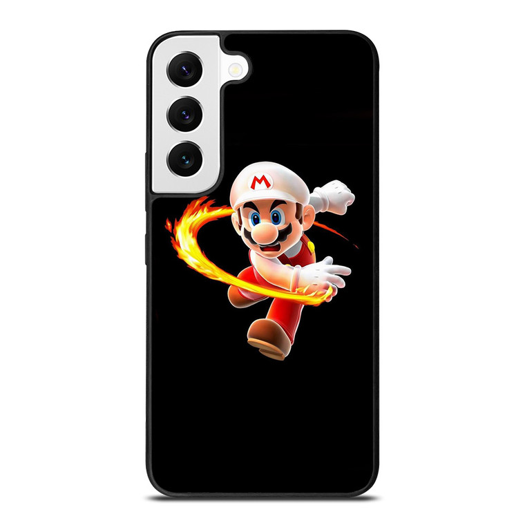 SUPER MARIO FIRE NINTENDO Samsung Galaxy S22 Ultra Case