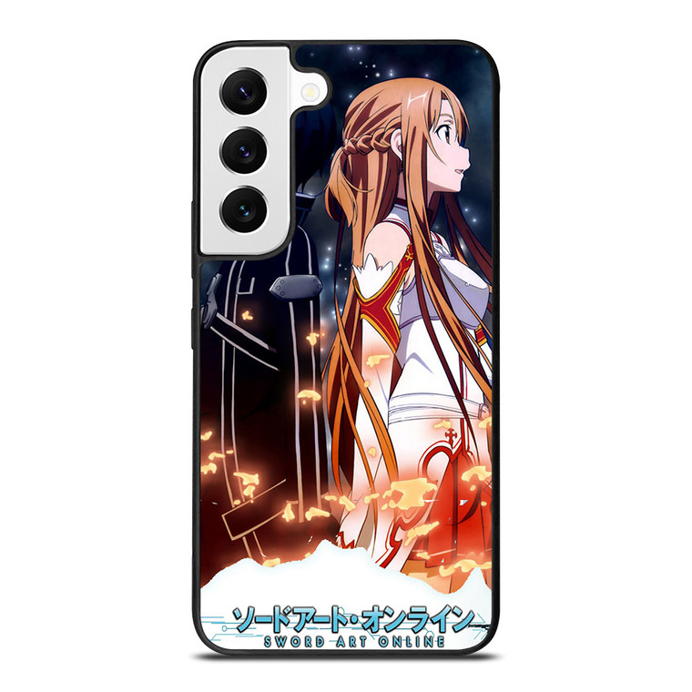 SWORD ART ONLINE KIRITO ASUNA Samsung Galaxy S22 Ultra Case