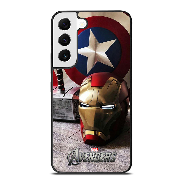MARVEL AVENGER TEAM CAPTAIN AMERICA IRONMAN THOR Samsung Galaxy S22 Case