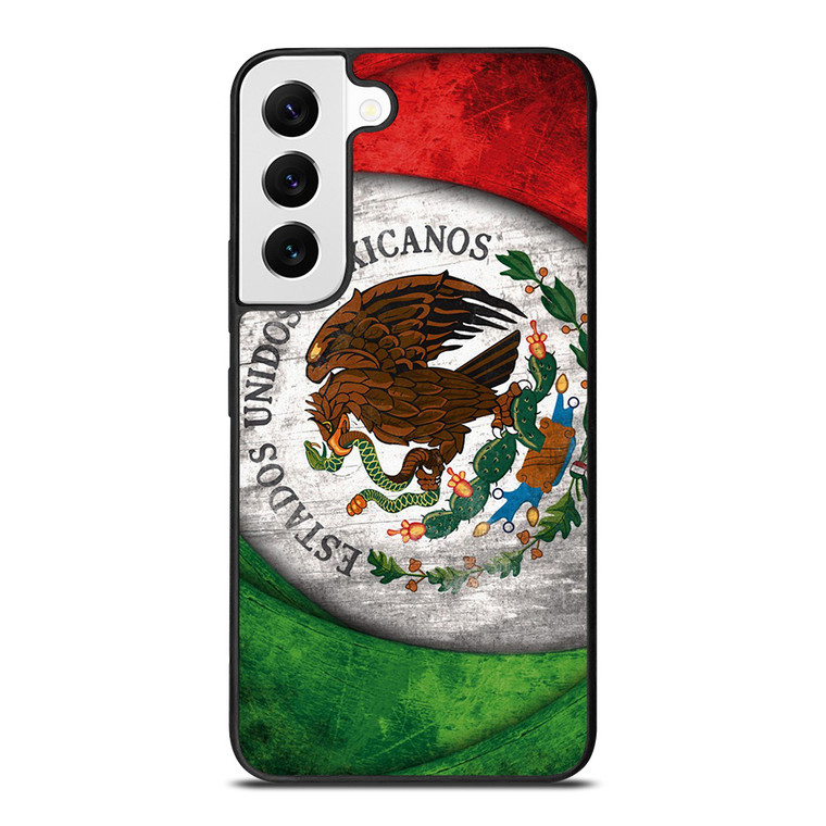 MEXICO FLAG MEXICANOS Samsung Galaxy S22 Case
