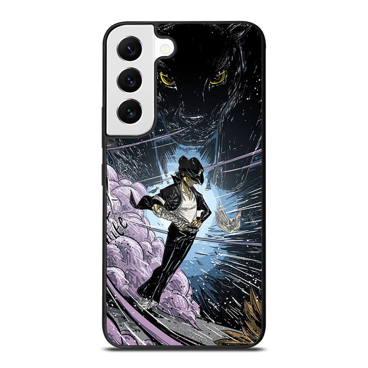MICHAEL JACKSON CARTOON ART Samsung Galaxy S22 Case