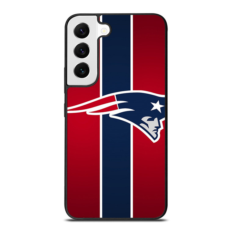 NEW ENGLAND PATRIOTS LOGO STRIPE Samsung Galaxy S22 Case