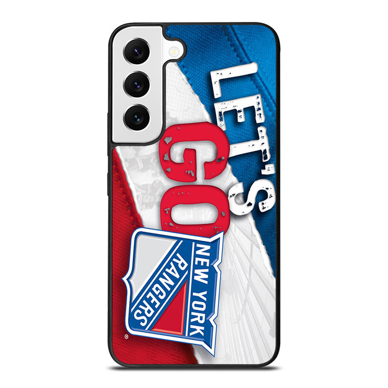 NEW YORK RANGERS LET'S GO Samsung Galaxy S22 Case