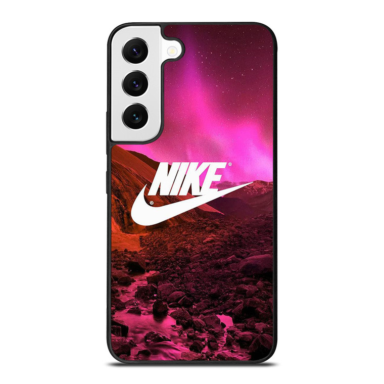 NIKE LOGO AURORA PURPLE Samsung Galaxy S22 Case