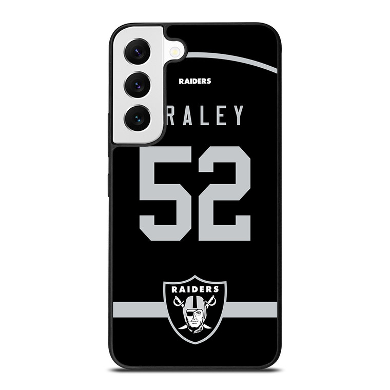 OAKLAND RAIDERS BRALEY Samsung Galaxy S22 Case