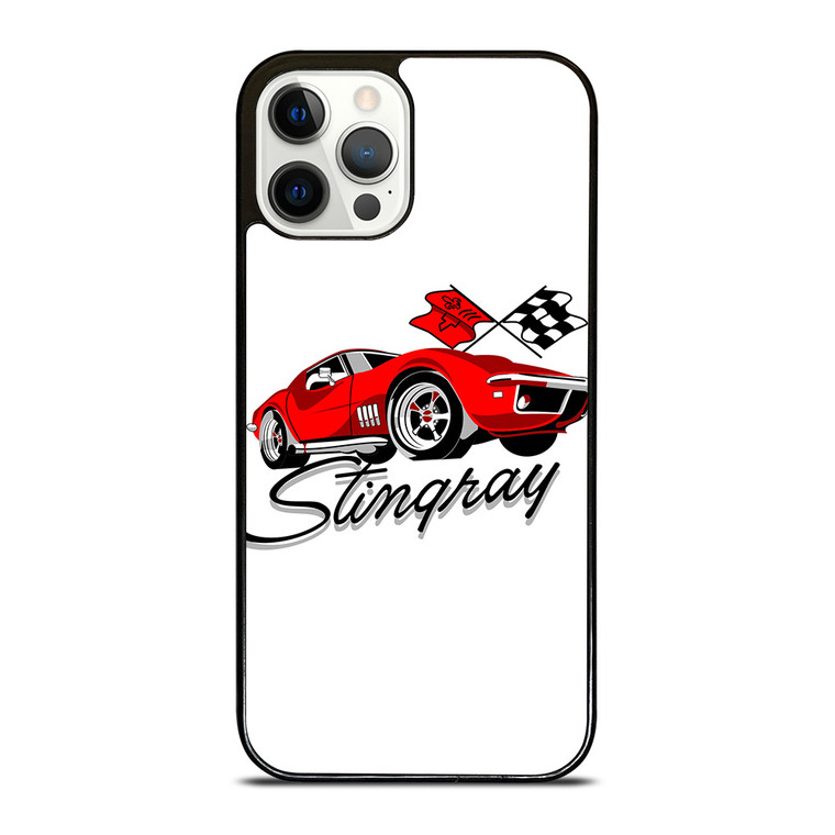 CHEVY RED CAR CARTOON iPhone 12 Pro Case CHEVY RED CAR CARTOON iPhone 12 Pro Case