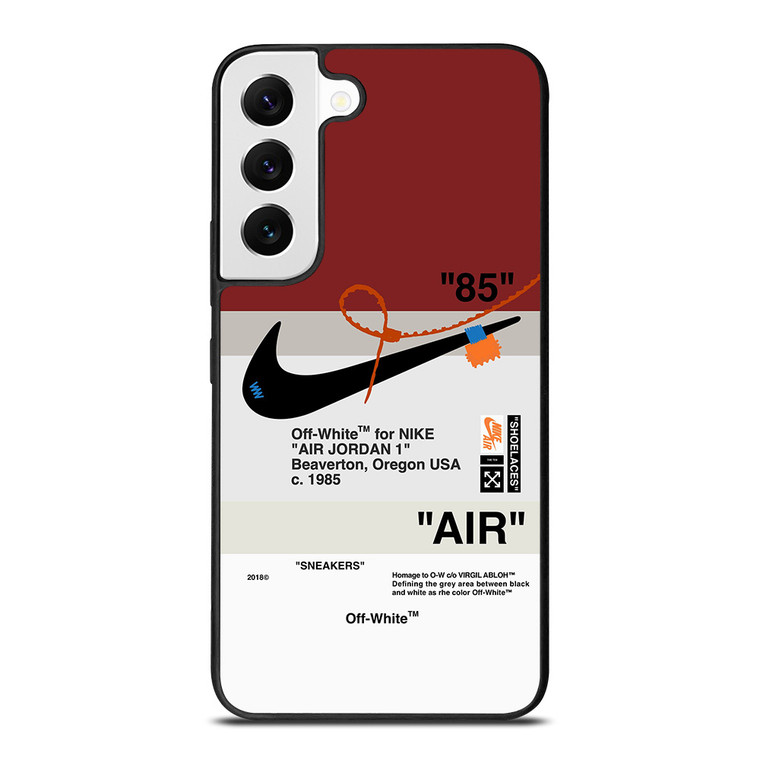 OFF WHITE NIKE AIR JORDAN Samsung Galaxy S22 Case
