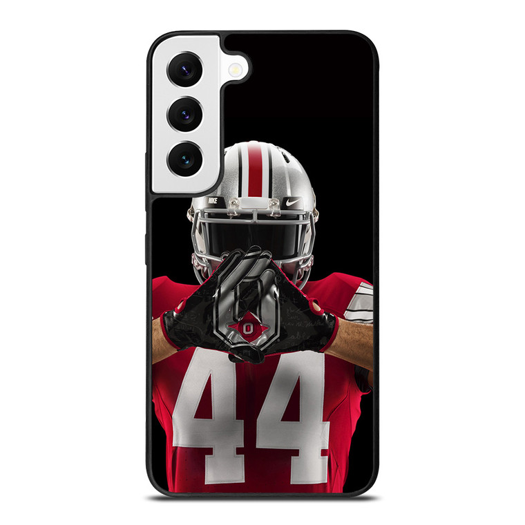 OHIO STATE BUCKEYES FOOTBALL Samsung Galaxy S22 Case OHIO STATE BUCKEYES FOOTBALL Samsung Galaxy S22 Case