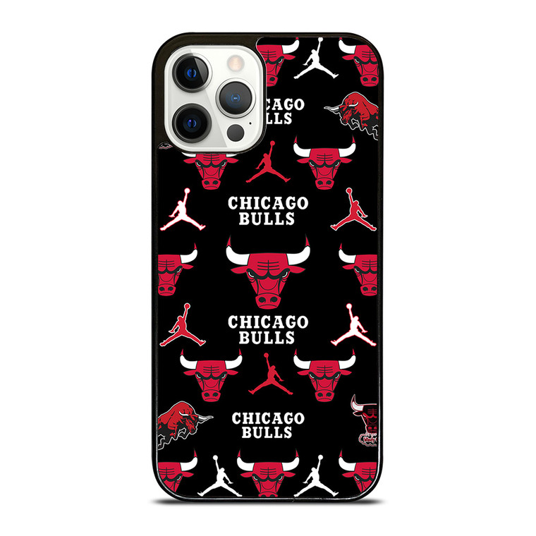 CHICAGO BULLS COLLAGE iPhone 12 Pro Case CHICAGO BULLS COLLAGE iPhone 12 Pro Case