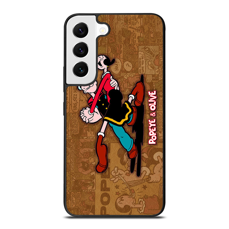 POPEYE AND OLIVE DANCE Samsung Galaxy S22 Case