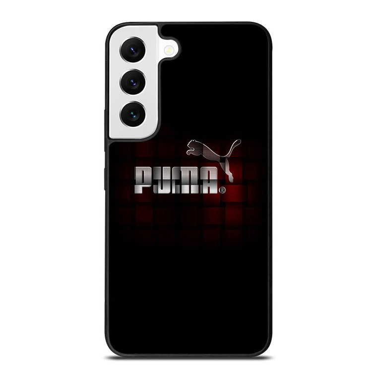 PUMA LOGO RED BLOCK Samsung Galaxy S22 Case