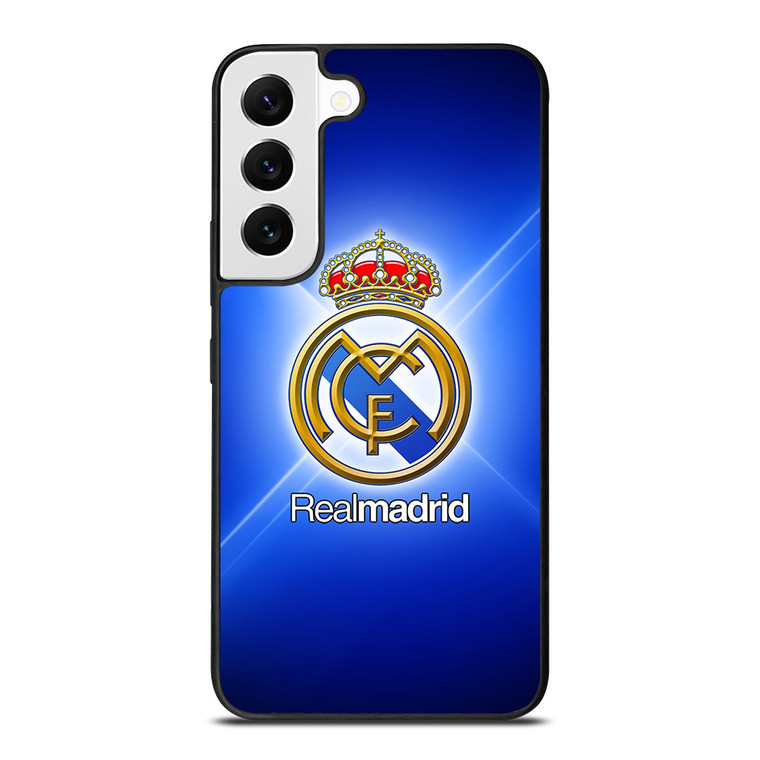 REAL MADRID LOGO BLUE LIGHT Samsung Galaxy S22 Case