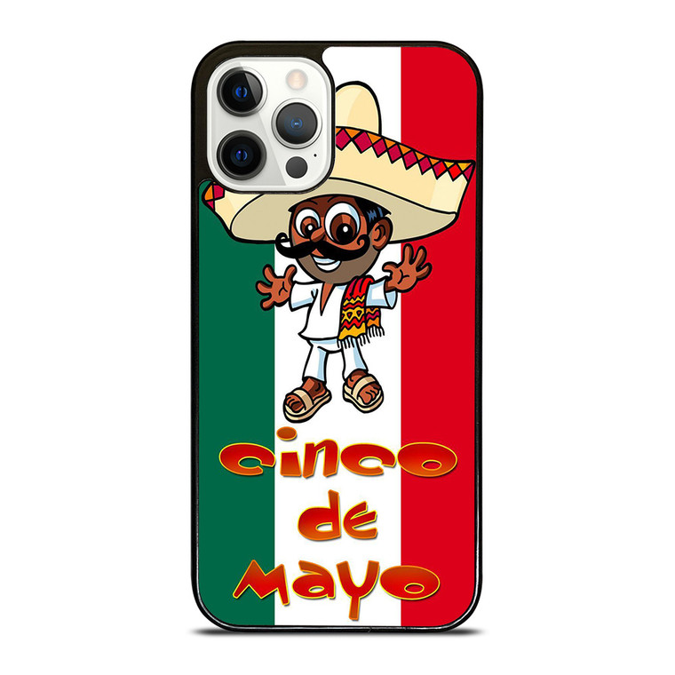CINCO DE MAYO CARTOON iPhone 12 Pro Case CINCO DE MAYO CARTOON iPhone 12 Pro Case