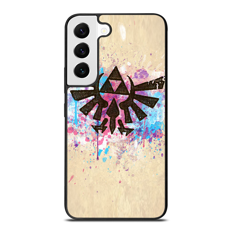 TRIFORCE SPLASH EMBLEM ART Samsung Galaxy S22 Case